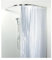 Spirella Rondo Bright-Finish 90X90, Weiß, Durchmesser 30/17 mm