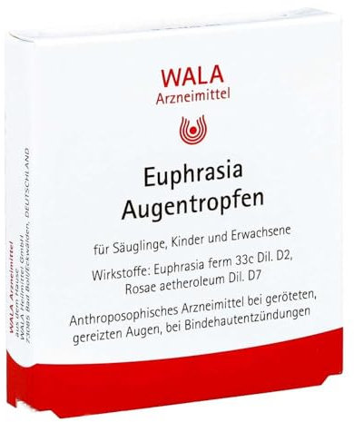 Wala EUPHRASIA AUGENTROPFEN 5X0.5 ml, Einzeldosispipetten