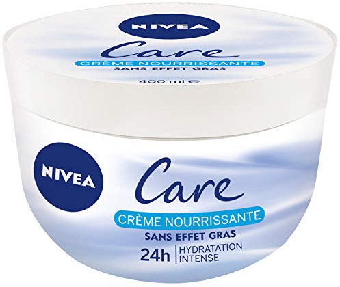 Nivea Care - Lote de 2 cremas para cara y cuerpo de nutrición intensa