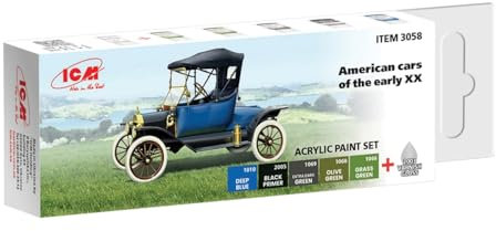 ICM Paint Set - American Cars of the early XX