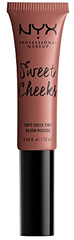 NYX PROFESSIONAL MAKEUP Sweet Cheeks Soft Cheek Tint, Cream Blush - Nude'Tude