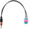 RED WOLF Autoradio Antennenadapter Doppel Fakra auf Din für 2003-2017 VW, 1990-2021 Audi, 2004-2015 Skoda, 2005-2015 Seat Radio Antennadapter Fakra Stecker