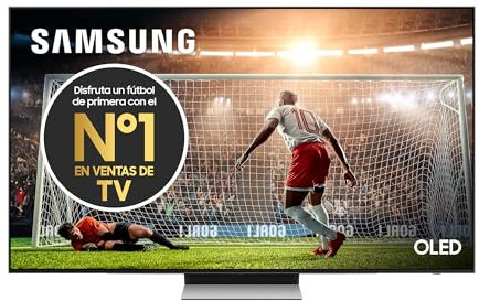 Samsung TV OLED 4K 2024 55S93D Smart TV de 55 con Más Brillo y Contraste, un Sonido de Cine con Q-Symphony, el Mejor Smart TV y GANA Todas Las partidas con Motion Xcelerator 144 Hz