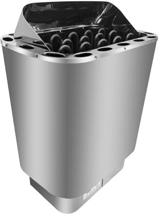 BDJSN Calentador De Sauna De 220 V, Estufa Eléctrica De Calefacción De Sauna De 3 KW/4,5 KW/6 KW/8 KW/9 KW, con Controlador Interno, Temporizador De 180 Min Y Temperatura Ajustable De 30-110 ℃