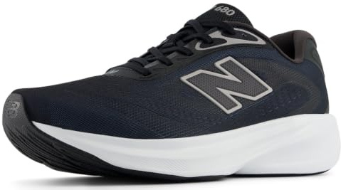 New Balance Men's Fresh Foam 680 V9 Running Shoe, Black/Faded Black, 8.5
