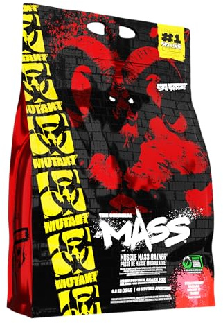 Mutant Mutant Mass (6800g) Strawberry Banana - Viktökning - Utan kreatin