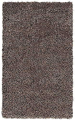 Safavieh Alfombra Shag Sala de Estar, Comedor, Dormitorio - California Shag Collection, Pelo Largo, Champiñón, 69 X 152 cm