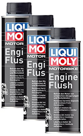 3x Liqui Moly 1657 Motorbike Engine Flush engine cleaner engine 250 m