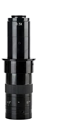 32X-205X industriellt monokulärt mikroskoplins 0,5X okular 0,7X-4,5X zoomobjektiv 25 mm C-montering kontinuerlig zoomlins