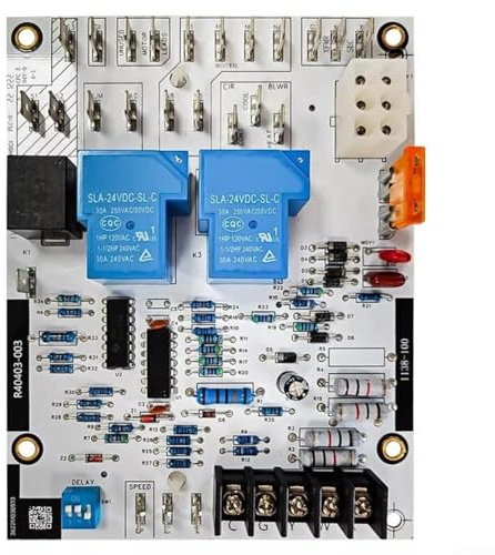 Placa de circuito R40403003 del ventilador del horno diseñada para motores interiores de 2 velocidades con características protectoras del fusible