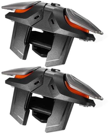 Shaersu Mando para Juegos De Teléfono - 2 Piezas De Gatillos para Juegos - Accesorios Electrónicos para Ocio Hogar Entretenimiento Cumpleaños Regalos