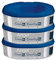 Angelcare AR5003-DE 3er-Pack Nachfüllkassette Dress-Up, blau