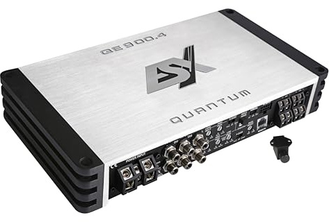 ESX QE900.4-4/3/2-Kanal Verstärker Endstufe brückbar | 900 Watt RMS