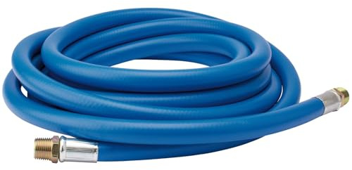 Draper 38339 PVC luftledningsslang, 1/2 BSP, 13 mm borr, 5 m längd, blå