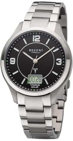 Solar Funkuhr Titan Regent Herren Ø42mm BA-715