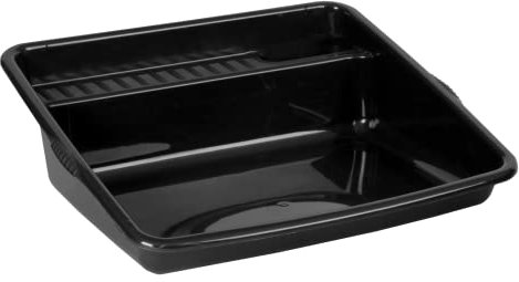 Large Black Plastic Potting Tray Garden Greenhouse Plant Pot Tidy Work Table