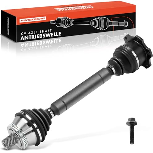 Frankberg Albero di trasmissione Albero dell'asse Asse Anteriore SinistraoDestra Compatibile con 80 8C2 80 Avant 8C5 A6 4B2 A6 Avant 4B5 A8 4D2 4D8 Cabriolet 8G7 Replace# 4B0407271F