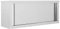 Willood Armario Pared de Cocina Puertas Correderas Acero Mobiliario Duradero Robusto Resistente Práctico Funcional Elegante Moderno Útil 120x40x50cm