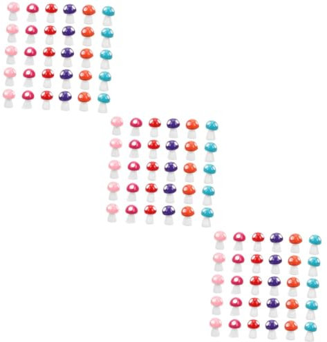 INOOMP 120pièces Mini Figurines De Colorés pour Décoration De Jardin Et Bonsai Ornements pour Micro Et Décorations De Table Couleurs Aléatoires