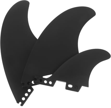 ibasenice Aletas de Surf Aleta de Tablero de Surf de Sup Black