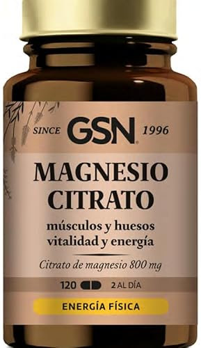 Magnesio 400 Citrato 120 comprimidos de G.S.N.
