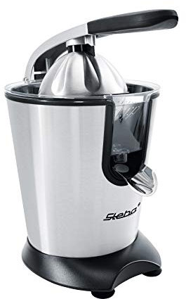STEBA ZP 2 Elettronica spremiagrumi/Universal Cono Press, 160 W, Acciaio Inox, Nero