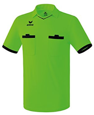 Erima Herren Saragossa Schiedsrichtertrikot (3130713), Green Gecko/schwarz, XL