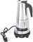 Ymiko Cuisinière à café électrique en acier inoxydable 450 ml Moka faisant le pot de fabrication de tasse à expresso ensemble de chauffage prise EU 220-240 V