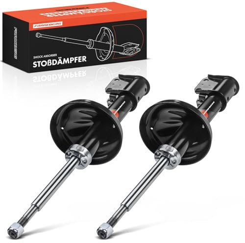 Frankberg 2x Amortisseur à gaz Avant Gauche Droite 514mm Pression de gaz Compatible avec Clio II BB CB Clio II Camionnette/Hayon SB0/1/2 Remplacer# 314739
