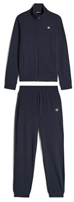 FREDDY - Tuta Donna Completa Sportiva in Cotone, Felpa Donna con Zip a Collo Alto e Pantaloni Tuta