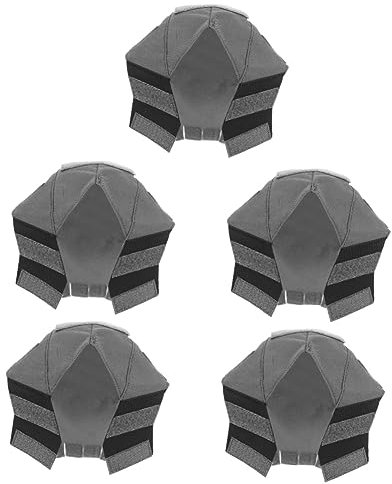 INOOMP Außendekoration 5 Stück Helm Anti-Kratz-Helmüberzug Helmhülle Helmüberzug Ornament Outdoor-Dekorationen Helmüberzug Reithelm Dekorative Helmschutzhülle Nylon Außendekorationen