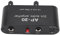 2 Channel Sound Amplifier, Balanced 1/4 Inch 6.35mm Gain Independent Adjustment Sound Amplifier Preamplifier, Compatible with Sound Instruments Microphones Amplifiers Preamplifiers