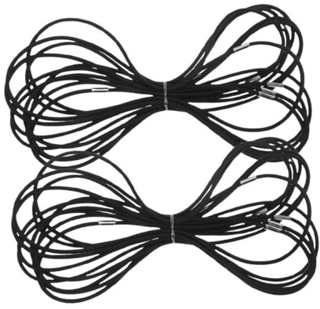 UKCOCO 20 Bandas Elásticas De Goma Antichoque Para Soporte De Micrófono, Accesorios De Repuesto Para Suspensión De Micrófono De Condensador.