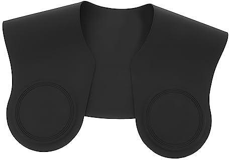 Mikikit Collare in Silicone per Taglio Mantellina Protettiva Parrucchiere con Protezione Tappetino per Colorazione e Acconciature Professionali Facile e Riutilizzabile