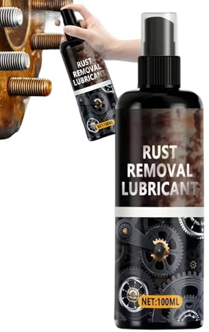 Ihdjasg Eliminador De Óxido para Coche | Spray De Detallado De Automóviles 100ml - Disolvente De Óxido - para Hogar, Garaje, Reparación Automotriz, Cuidado Preventivo, Mantenimiento de Vehículos y Al
