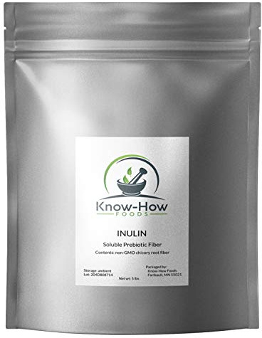 Know-How Foods Inulin (Chicory Root Extract Fiber) 5 lb.