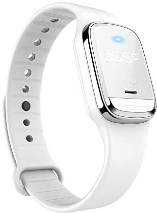 Bracelet anti-moustiques à ultrasons – Bracelet électronique anti-moustiques avec câble de charge USB, bracelet anti-insectes de voyage parfait pour les enfants et les adultes