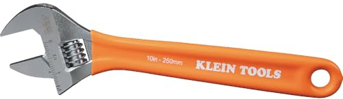 KLEIN TOOLS O50710 10-Inch Extra-Capacity Adjustable Wrench