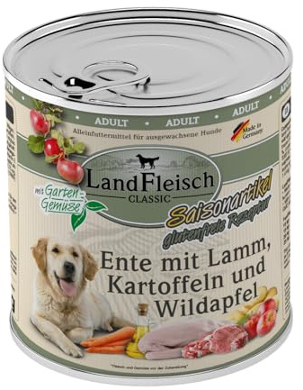 Landkött anka med lamm, vilda äpple och trädgårdsgrönsaker | 6 x 800 g