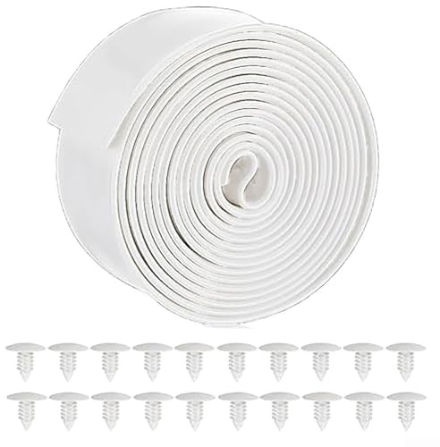 Correa de PVC de repuesto para reparación de sillas de patio al aire libre, 20 pies, resistente a la intemperie, material de correa de jardín para sala de estar, kit de correa de muebles junto a la