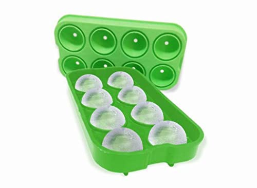 Vin Bouquet FIK 144 - Molde para hielos Redondos de Silicona, Verde