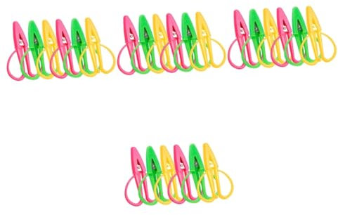 NUOBESTY 24 Stk Mini-Schere Stoffschere Fadenschere schneidegerät scissors linkshänderschere trimmschere Trimmen Werkzeug Hand geschnitten Nähgarn Student Stickschere Rostfreier Stahl