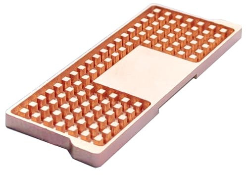 Haojiaho Disipador de Calor de Cobre Fino de 2 mm para Memoria RAM DDR5 para Computadora Portátil para Juegos, con Cinta Adhesiva Térmicamente Conductora, Radiador de Enfriamiento