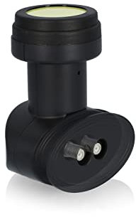 [ Test 2X SEHR GUT *] ZEHNDER Twin LNB, LTE Abschirmung, Sun Protect UV Schutz, Digital 2Fach 4K LNB für 2 Teilnehmer, für Fernseher Sat Receiver, HD LNC für Satellitenschüssel Satelliten Schüssel