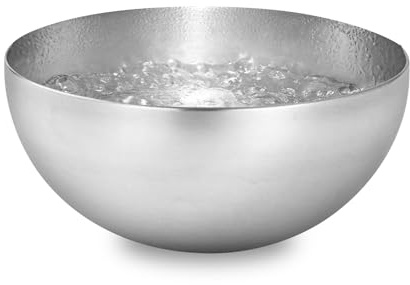 Förångarskål bastu, extra stor Ø 15 cm, rostfri skål, värmebeständig aromskål, eldfast bastu tillbehör för avkopplande bastuinblandningar, intensiv doft vid uppvärmning