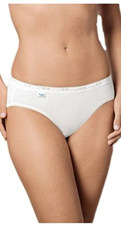 Sloggi Donna Basic Mini conf. bipack 2 paia (4, Bianco)
