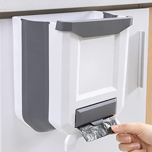 Pattumiera da 9 litri per cucina, camper, caravan, auto, pattumiera con supporto per sacco della spazzatura,accessori cucina