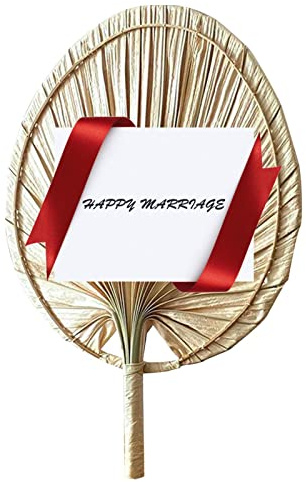 Abanico de mano de palma, abanico de hojas de palma secas, abanico de palma natural de mano, abanico a mano, abanico de punto hecho a mano para boda