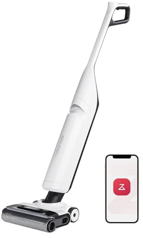 roborock Flexi Aspiradora en Seco y Húmedo, 17000 Pa, Aspiradora Escoba Inteligente sin Cable, FlatReach, autolimpiable & Autosecado, SlideTech