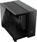 CORSAIR 2500X Small-Tower mATX-Doppelkammer-PC-Gehäuse – Gehärtetes Panoramaglas - Umgekehrte Verbindung Motherboard-Kompatibel – Keine Ventilatoren Inbegriffen – Schwarz/Obsidian Aluminium